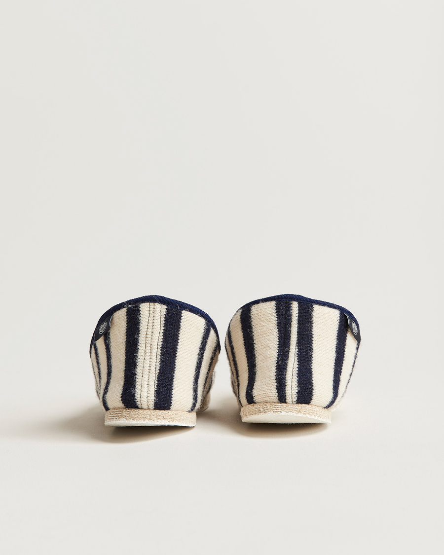 Herre | Armor-lux Maoutig Home Slippers Nature/Navy | Armor-lux | Maoutig Home Slippers Nature/Navy