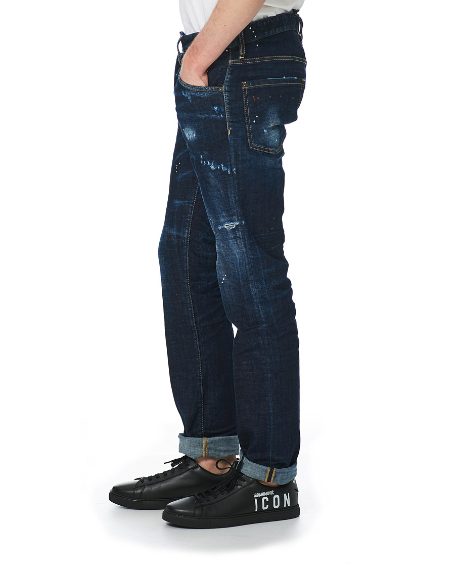 Herre | Jeans | Dsquared2 | X Ibrahimovic Cool Guy Fit Jeans Blue