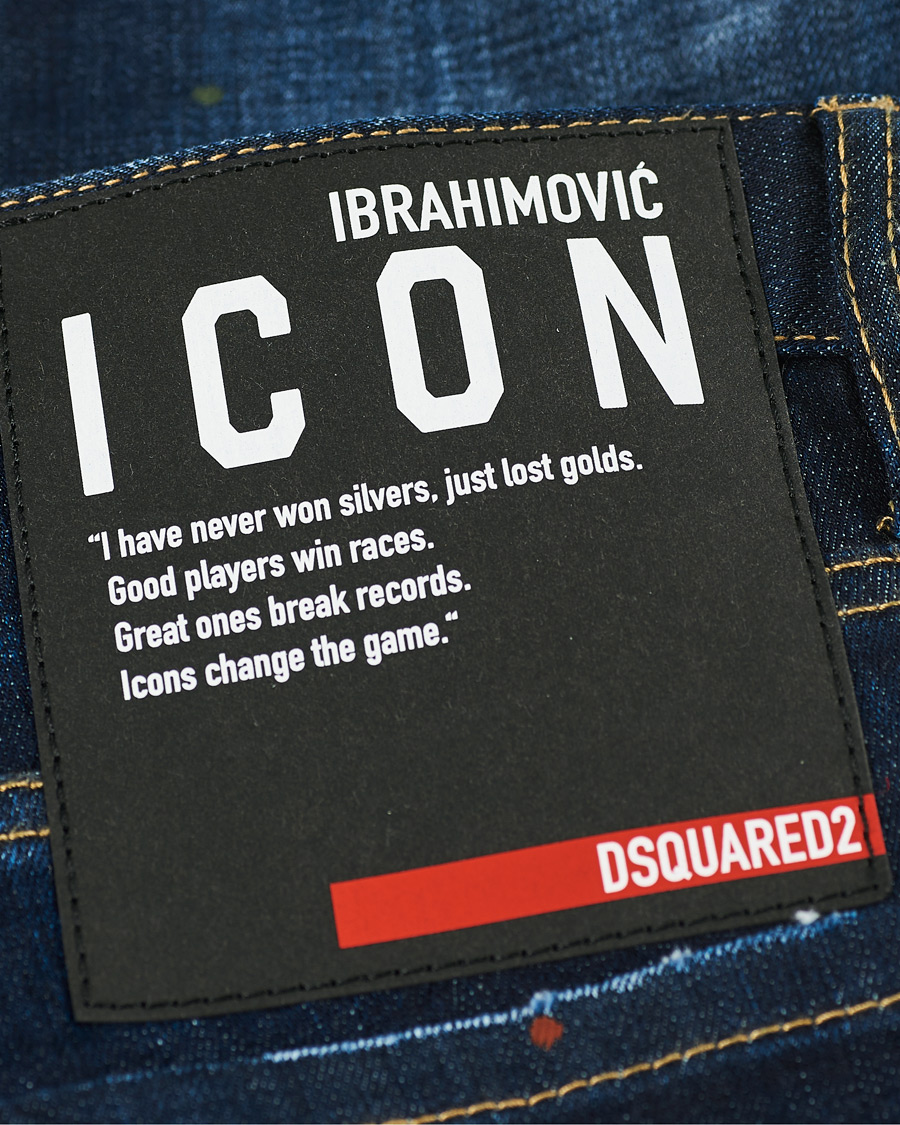 Herre | Jeans | Dsquared2 | X Ibrahimovic Cool Guy Fit Jeans Blue