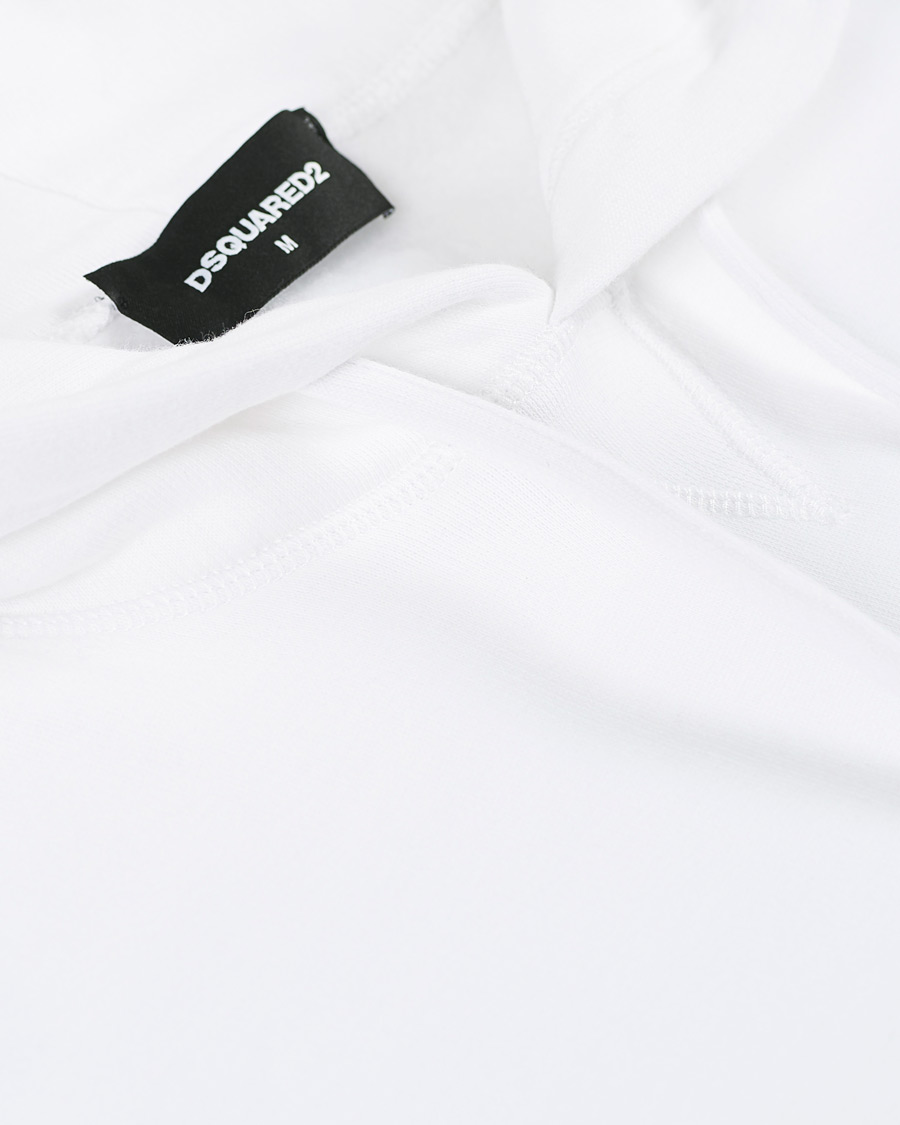 Herre | Gensere | Dsquared2 | X Ibrahimovic Icon Sign Hoodie White