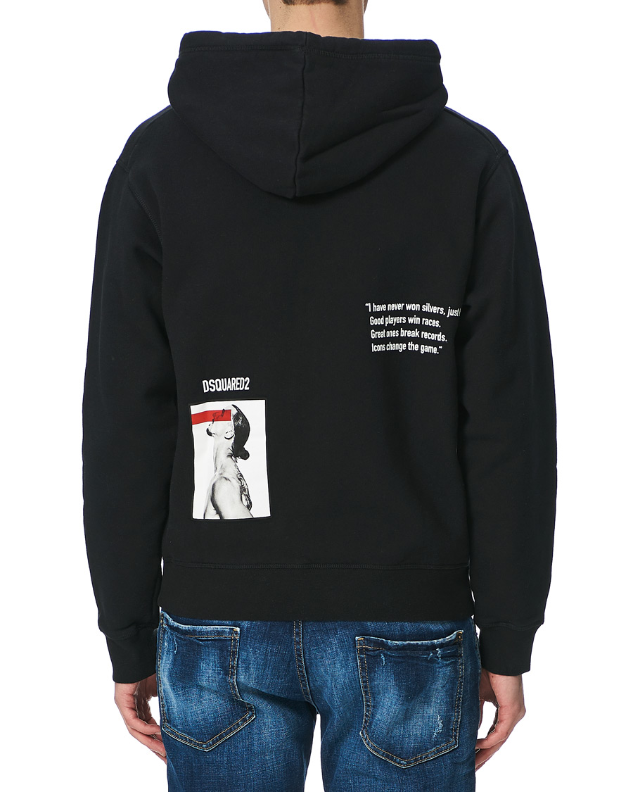 Herre | Gensere | Dsquared2 | X Ibrahimovic Icon Sign Hoodie Black