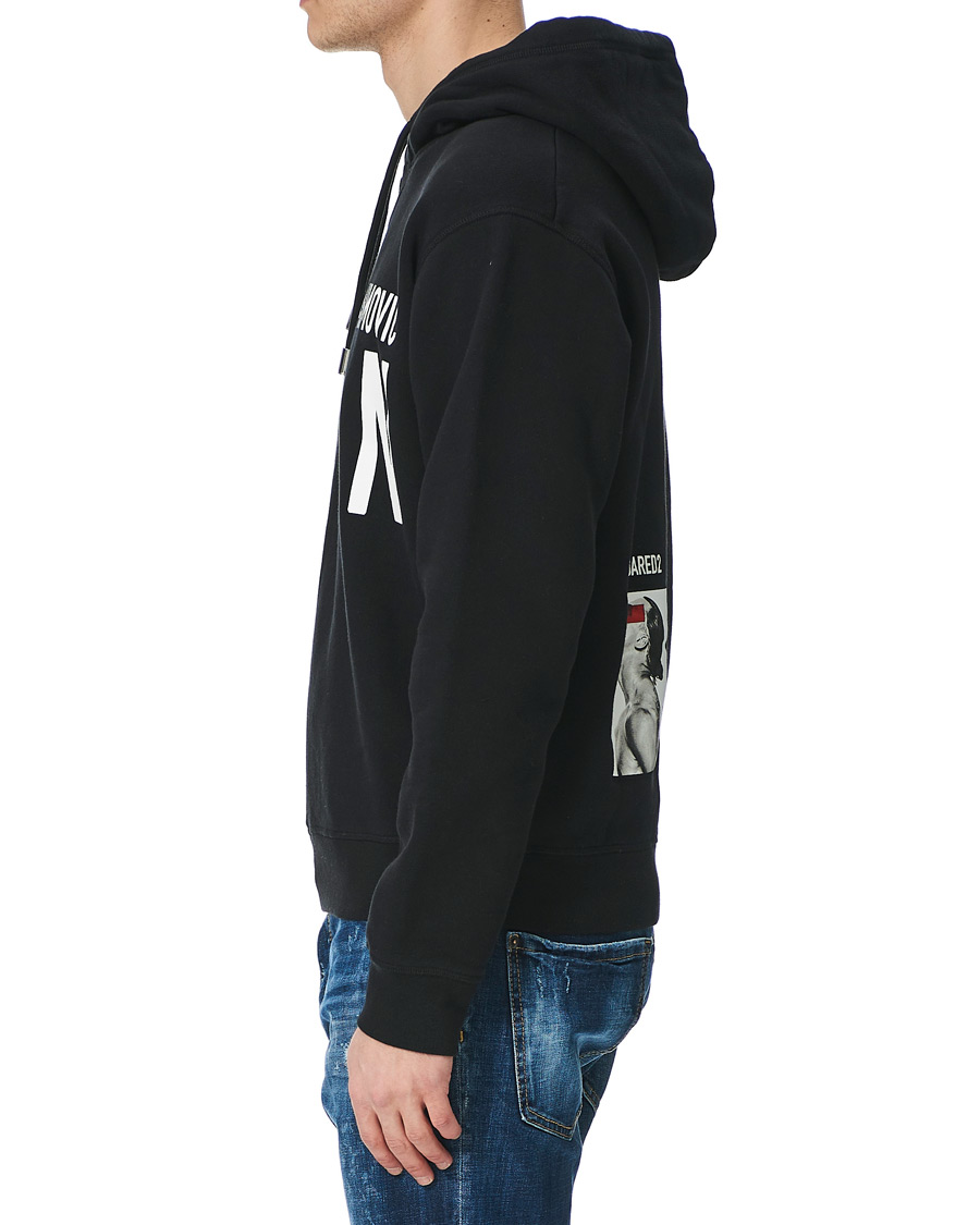 Herre | Gensere | Dsquared2 | X Ibrahimovic Icon Sign Hoodie Black