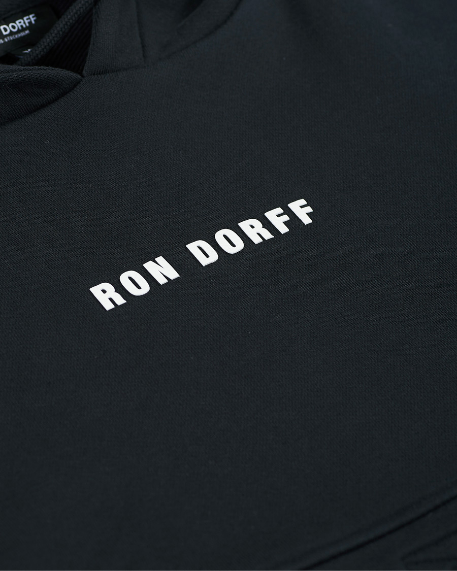 Herre | Gensere | Ron Dorff | Pocket Hoodie Black