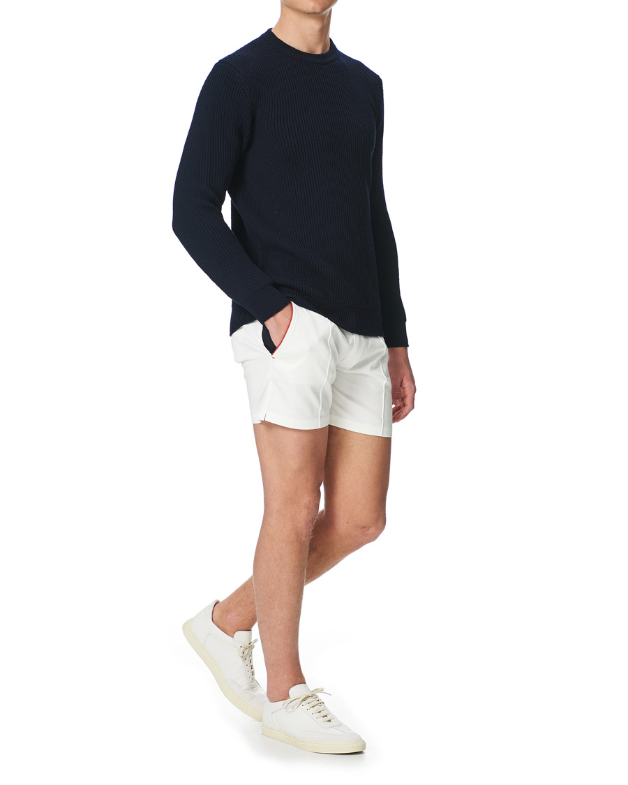 Herre | Shorts | Ron Dorff | Tri-Color Tennis Shorts Off White
