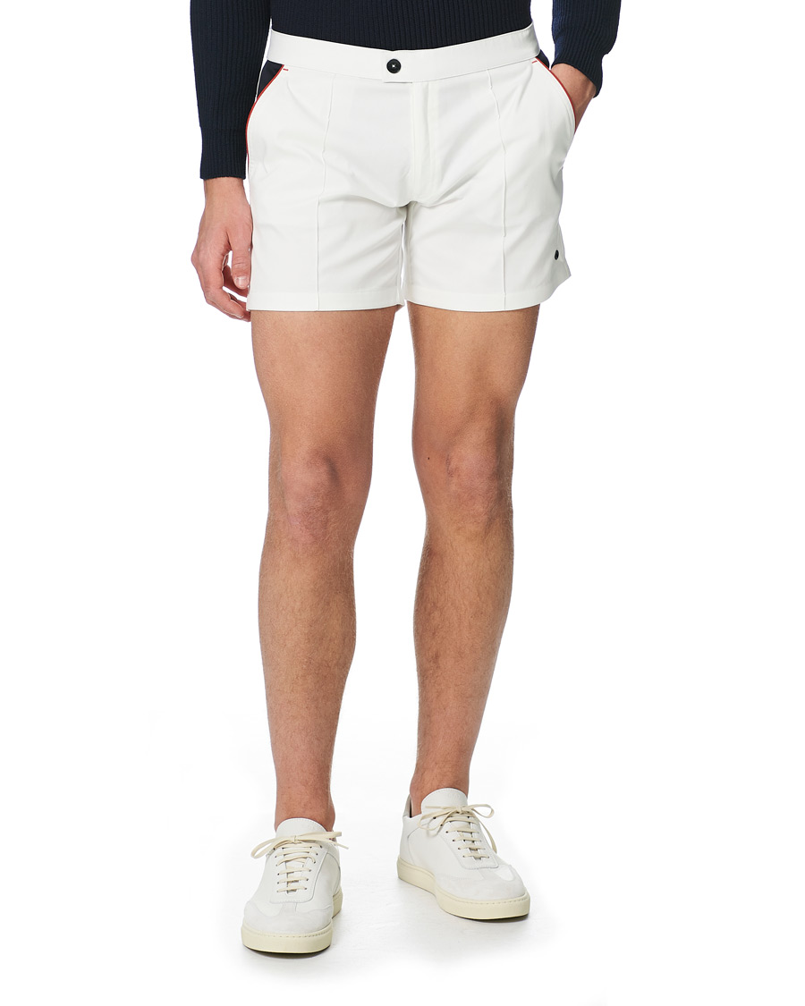 Herre | Shorts | Ron Dorff | Tri-Color Tennis Shorts Off White