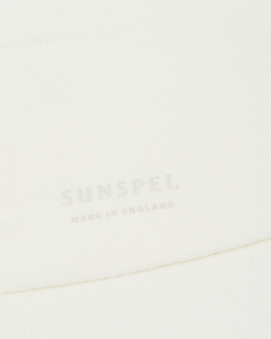 Herre | Undertøy | Sunspel | Cotton Blend Socks White