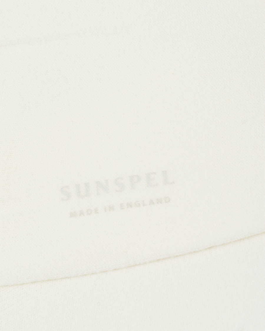 Herre | Sokker | Sunspel | Cotton Blend Socks White