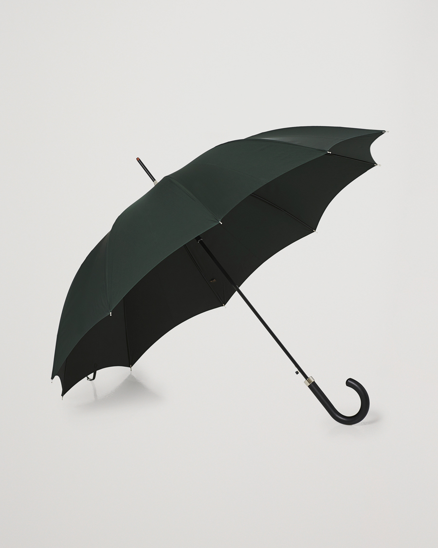Herre | | Fox Umbrellas | Hardwood Automatic Umbrella Racing Green