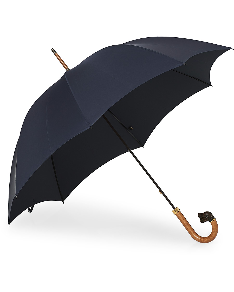 Herre |  | Fox Umbrellas | Brown Spaniel Umbrella Navy