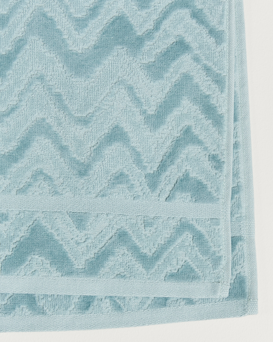 Herre | Missoni Home Rex Hand Towel 40x70cm Light Blue | Missoni Home | Rex Hand Towel 40x70cm Light Blue