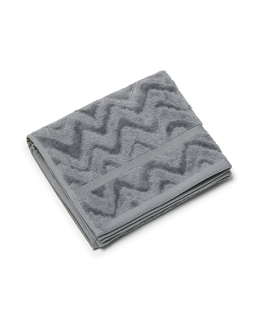 Herre | Missoni Home Rex Hand Towel 40x70cm Grey | Missoni Home | Rex Hand Towel 40x70cm Grey