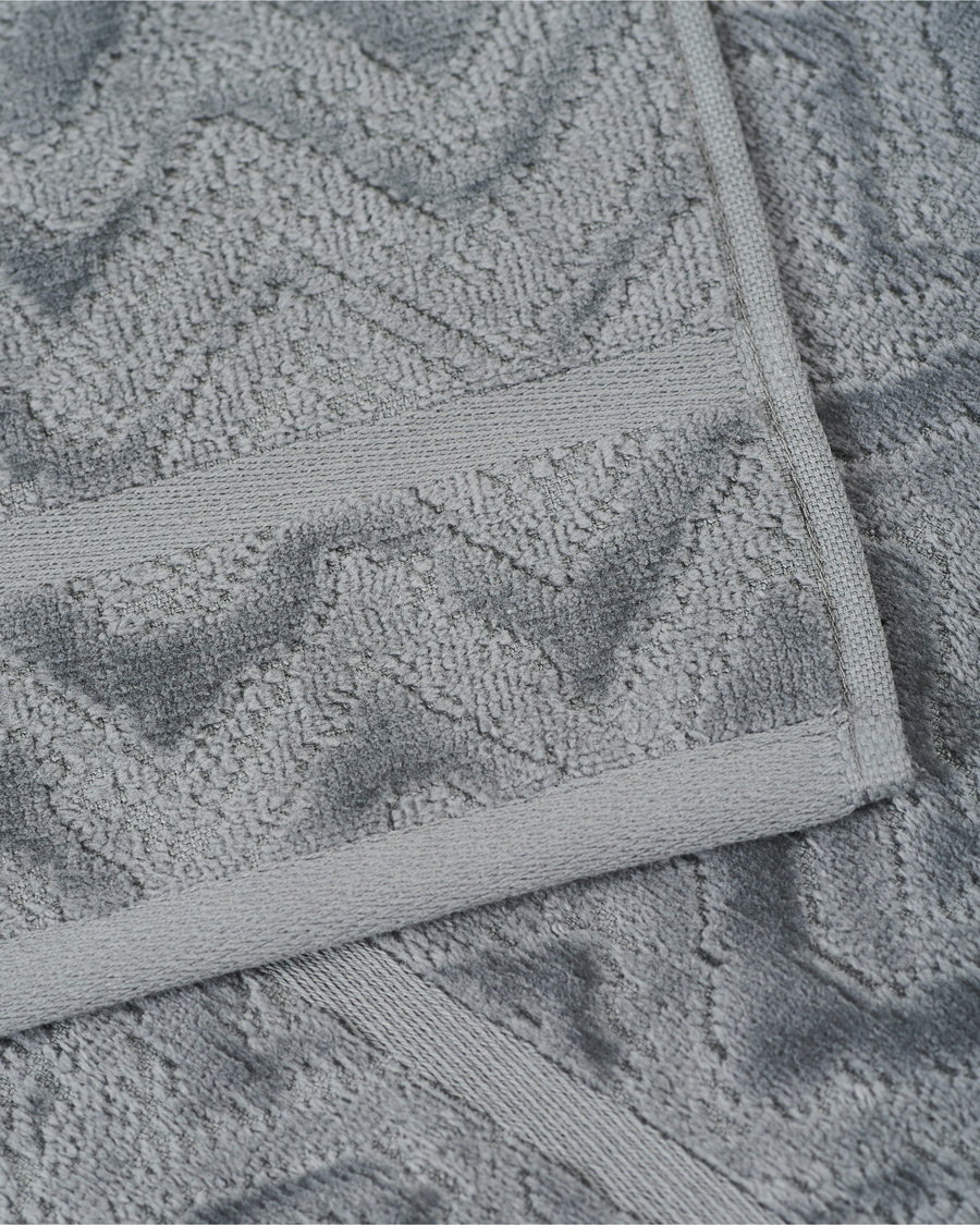 Herre | Missoni Home Rex Hand Towel 40x70cm Grey | Missoni Home | Rex Hand Towel 40x70cm Grey