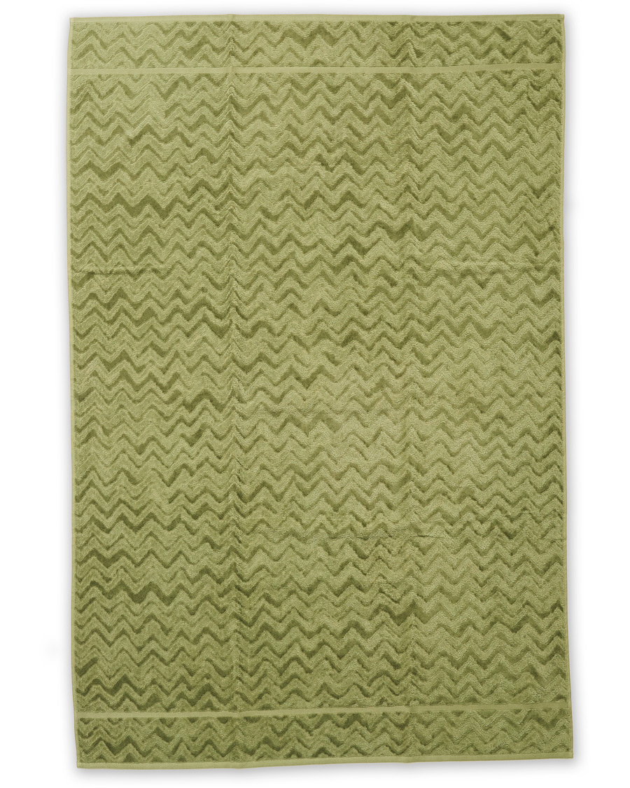 Herre | Missoni Home Rex Bath Sheet 100x150 cm Green | Missoni Home | Rex Bath Sheet 100x150 cm Green