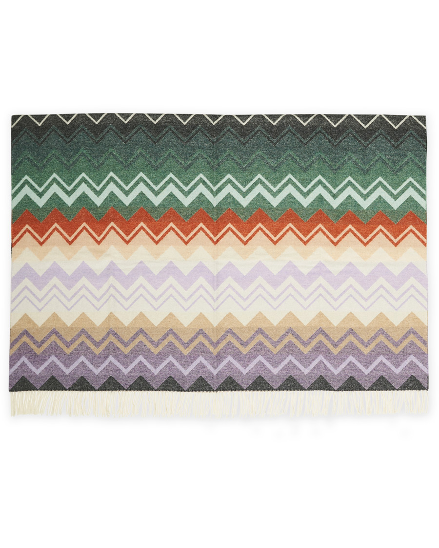 Herre | Missoni Home Yvo Zig Zag Wool Throw Multicolor | Missoni Home | Yvo Zig Zag Wool Throw Multicolor
