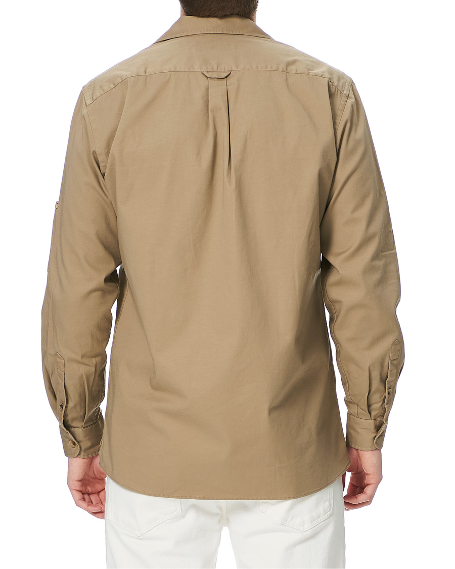 Herre | Skjorter | Lardini | Cotton Pocket Overshirt Beige