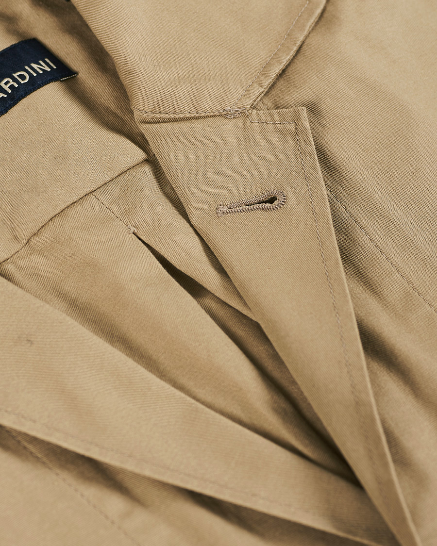 Herre | Skjorter | Lardini | Cotton Pocket Overshirt Beige