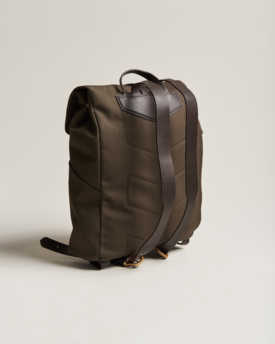 Herre | Avdelinger | Mismo | M/S Rucksack Army/Dark Brown