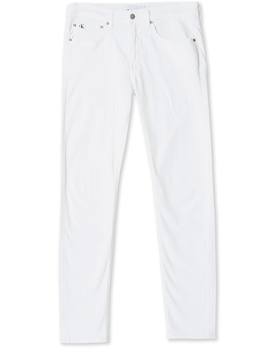Herre | Jeans | Calvin Klein Jeans | Skinny Stretch Jeans White