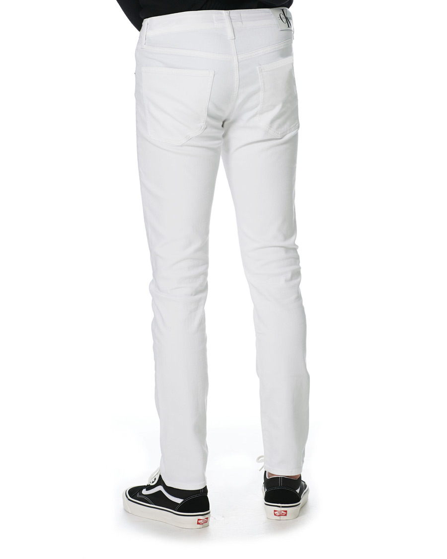 Herre | Jeans | Calvin Klein Jeans | Skinny Stretch Jeans White