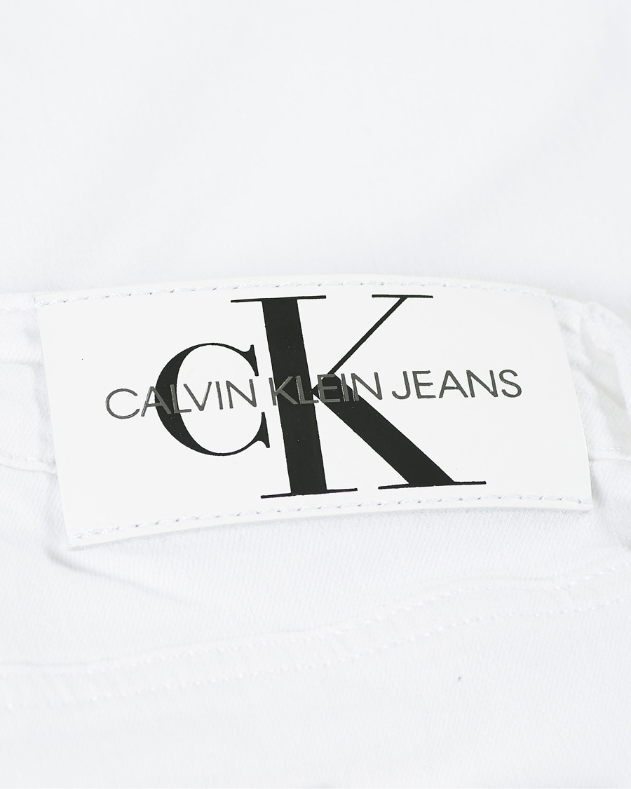 Herre | Jeans | Calvin Klein Jeans | Skinny Stretch Jeans White
