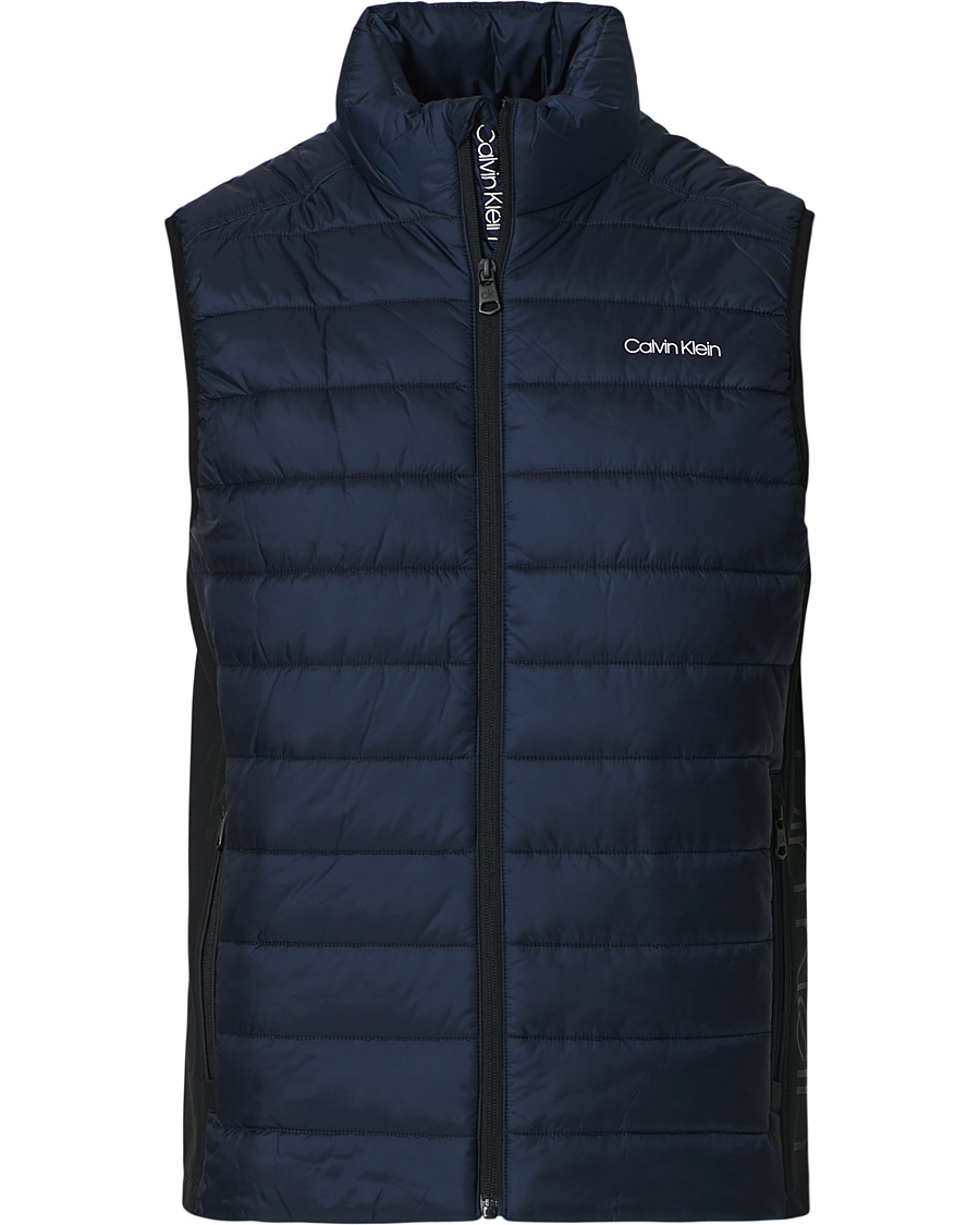Herre | Jakker | Calvin Klein | Essential Logo Down Vest Navy