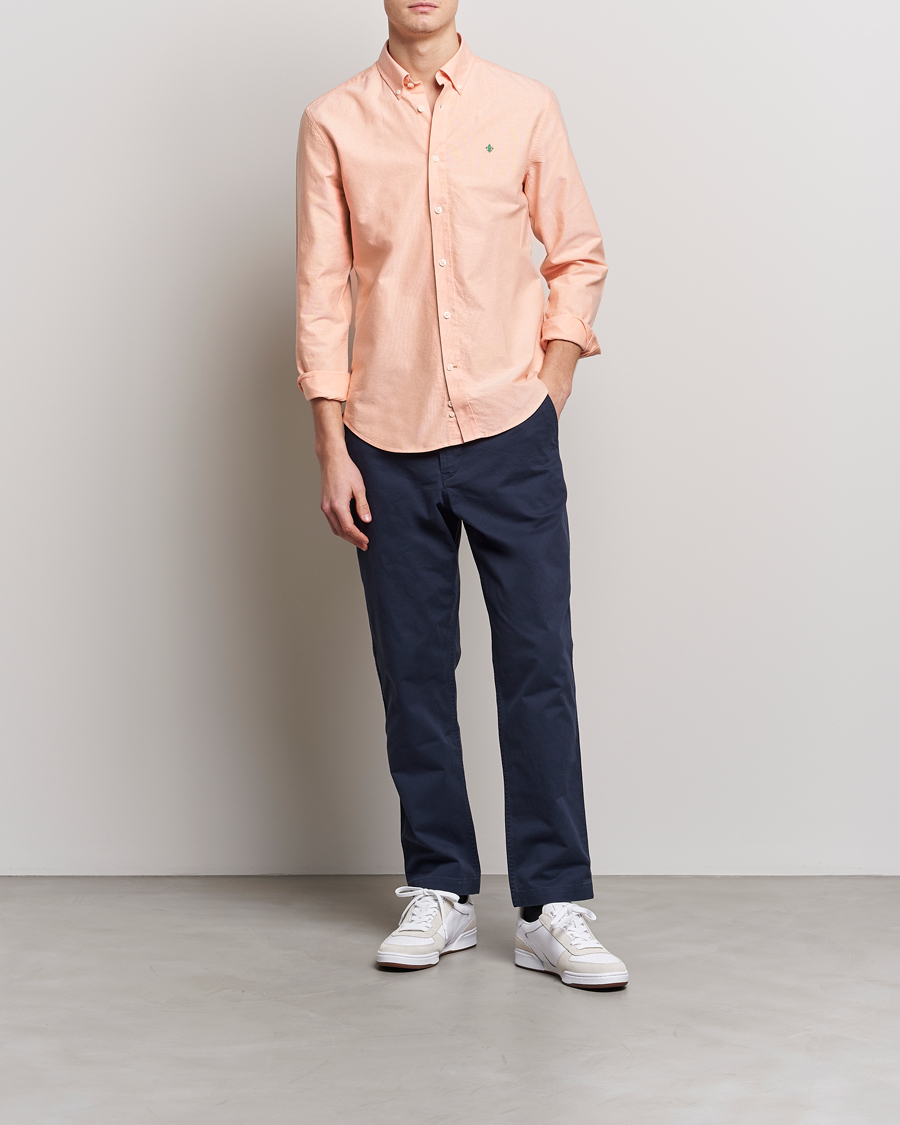 Herre | Skjorter | Morris | Douglas Oxford Shirt Orange