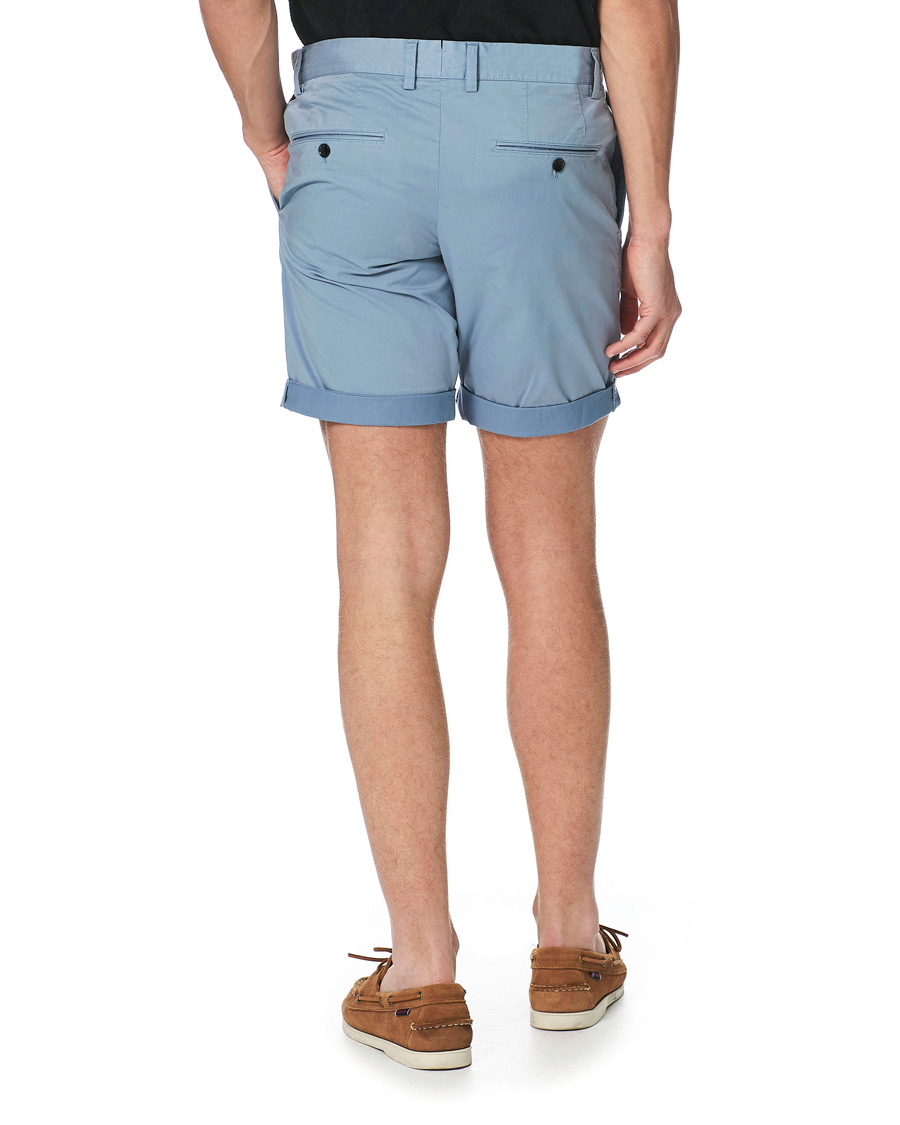 Herre | Shorts | J.Lindeberg | Nathan Super Satin Shorts Steel Blue