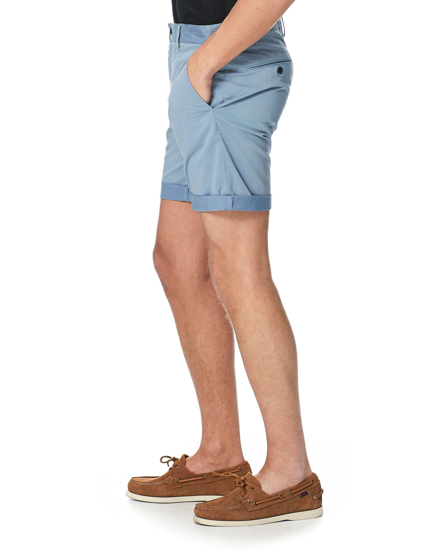 Herre | Shorts | J.Lindeberg | Nathan Super Satin Shorts Steel Blue
