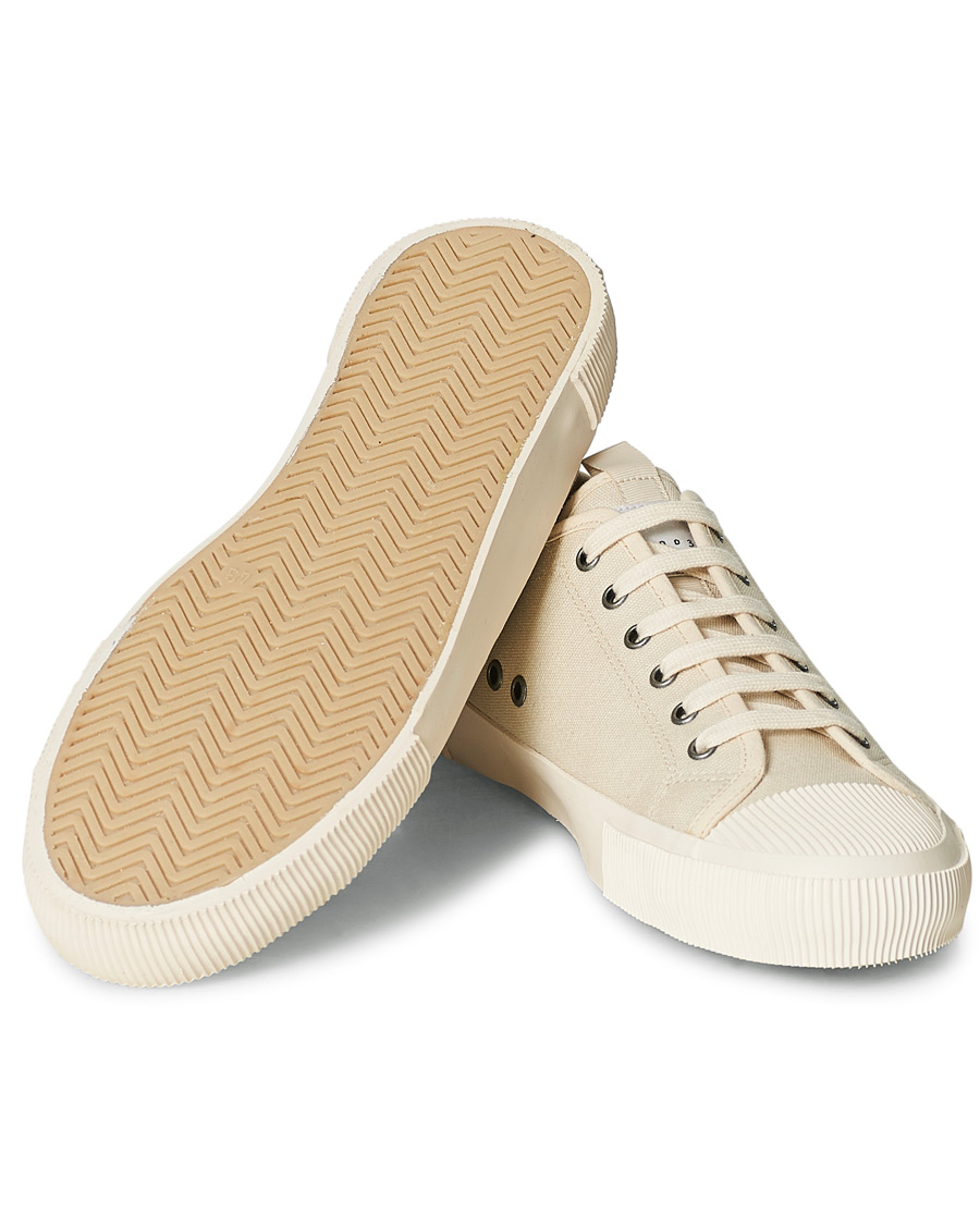 Herre | Tiger of Sweden Solent Canvas Sneaker Off White | Tiger of Sweden | Solent Canvas Sneaker Off White