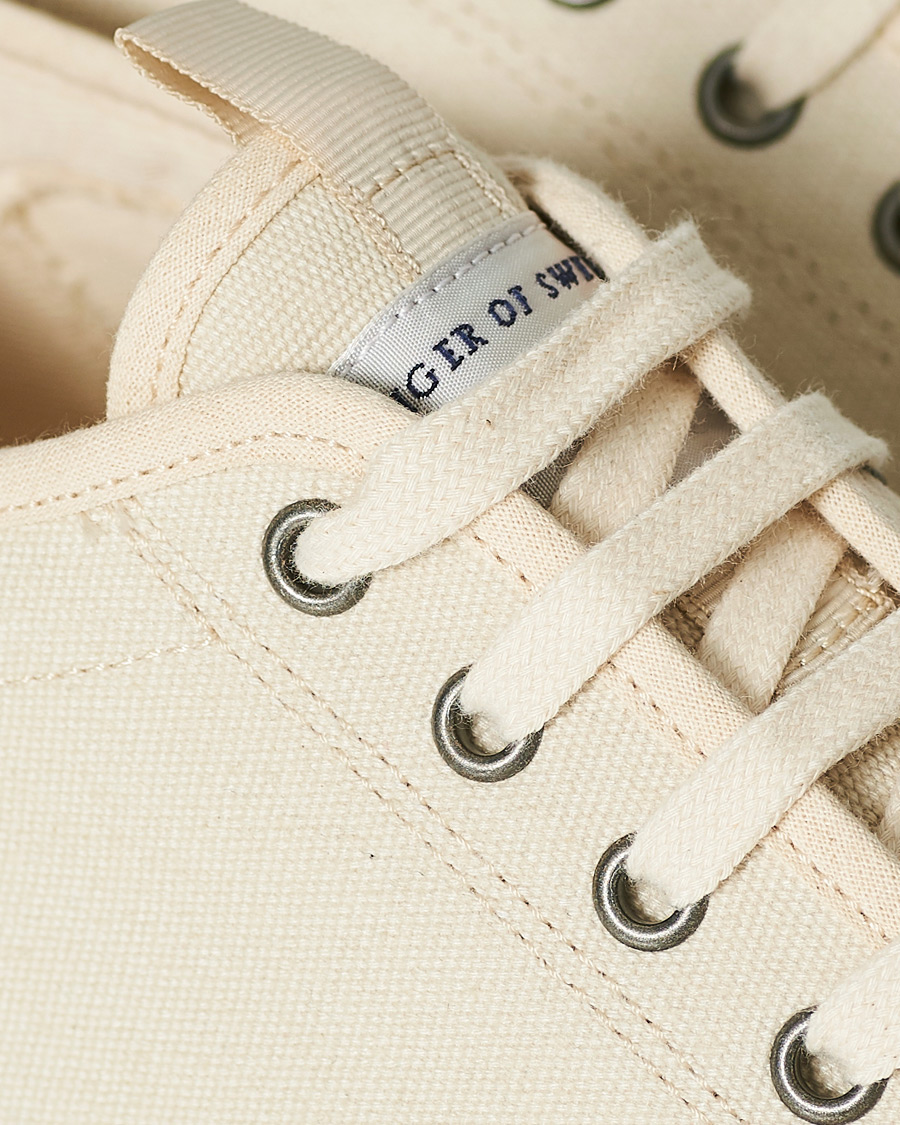 Herre | Tiger of Sweden Solent Canvas Sneaker Off White | Tiger of Sweden | Solent Canvas Sneaker Off White
