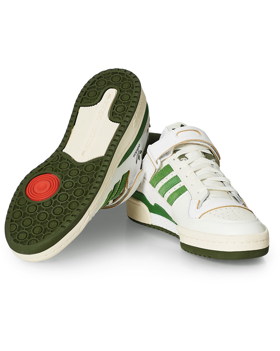 Herre | adidas Originals Forum 84 Low Sneaker White/Green | adidas Originals | Forum 84 Low Sneaker White/Green