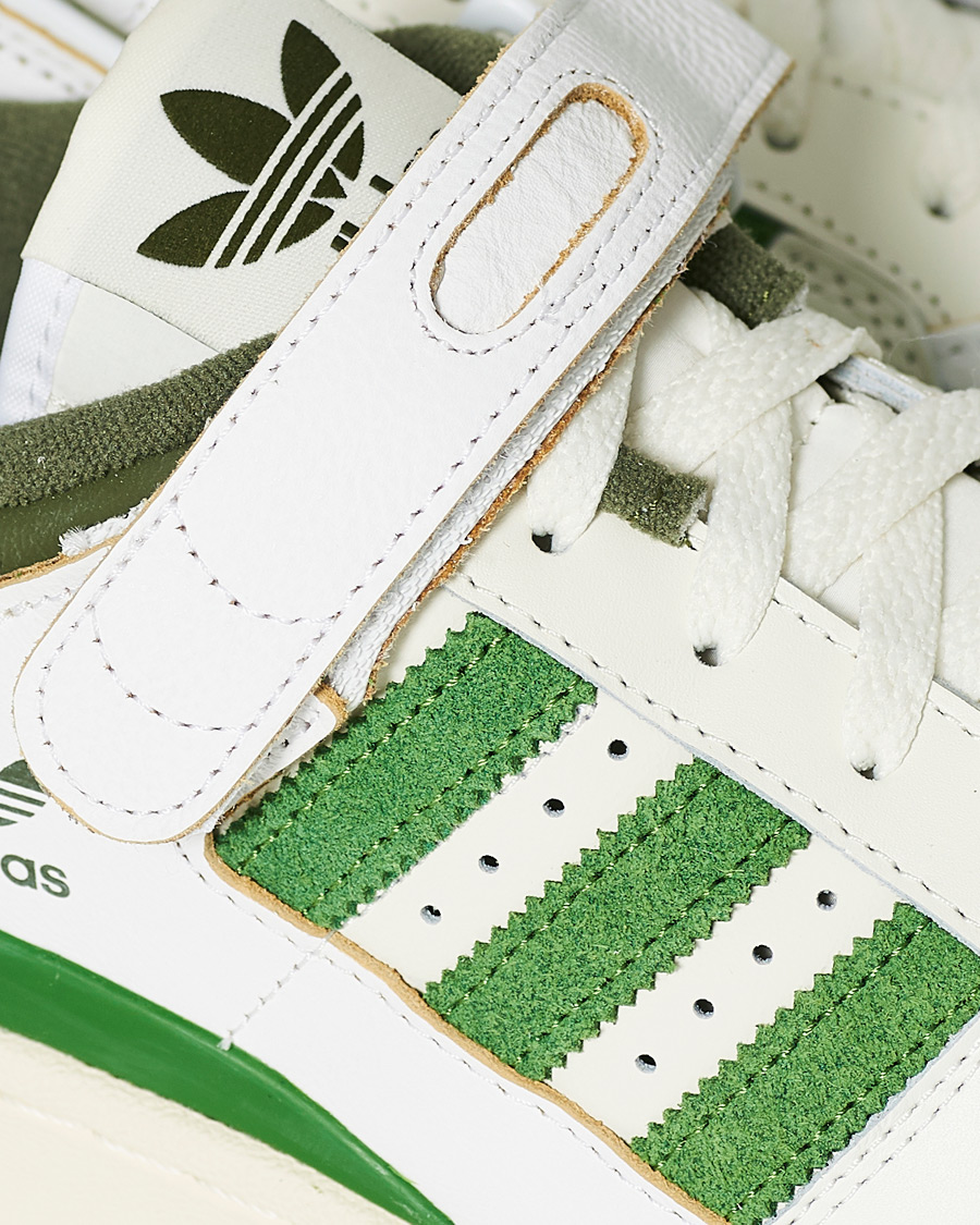 Herre | adidas Originals Forum 84 Low Sneaker White/Green | adidas Originals | Forum 84 Low Sneaker White/Green