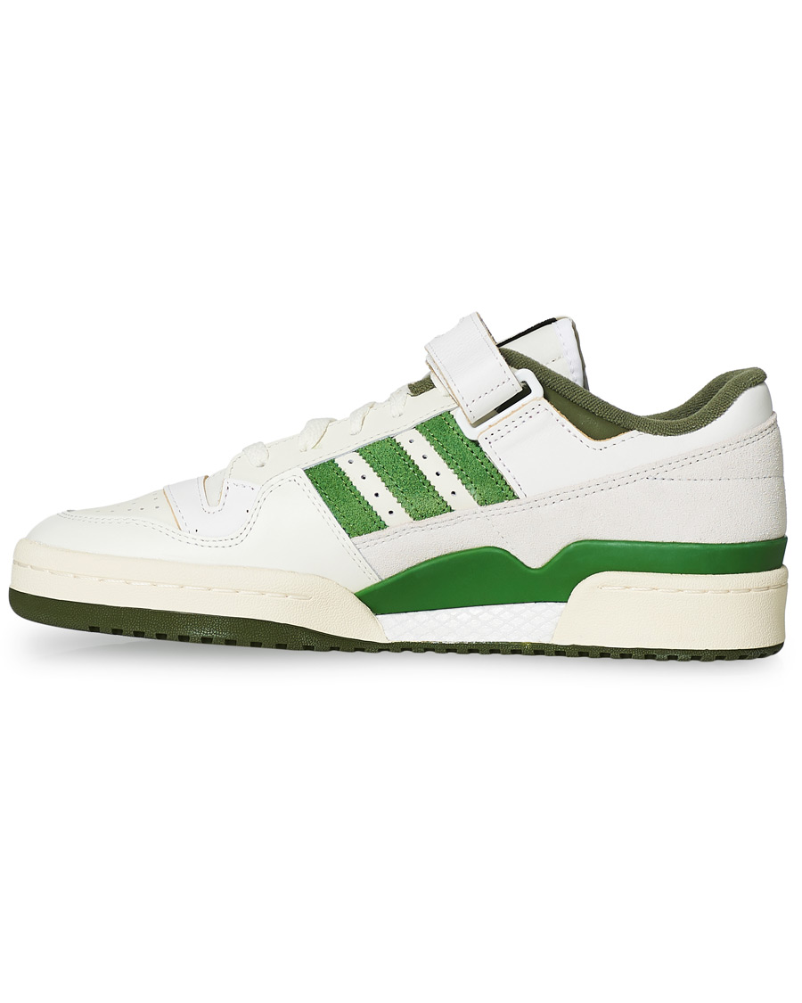 Herre | adidas Originals Forum 84 Low Sneaker White/Green | adidas Originals | Forum 84 Low Sneaker White/Green