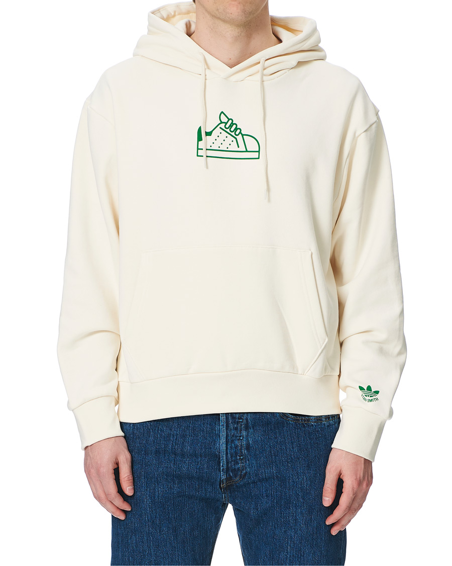 Herre | Gensere | adidas Originals | Stan Smith hoodie Off White