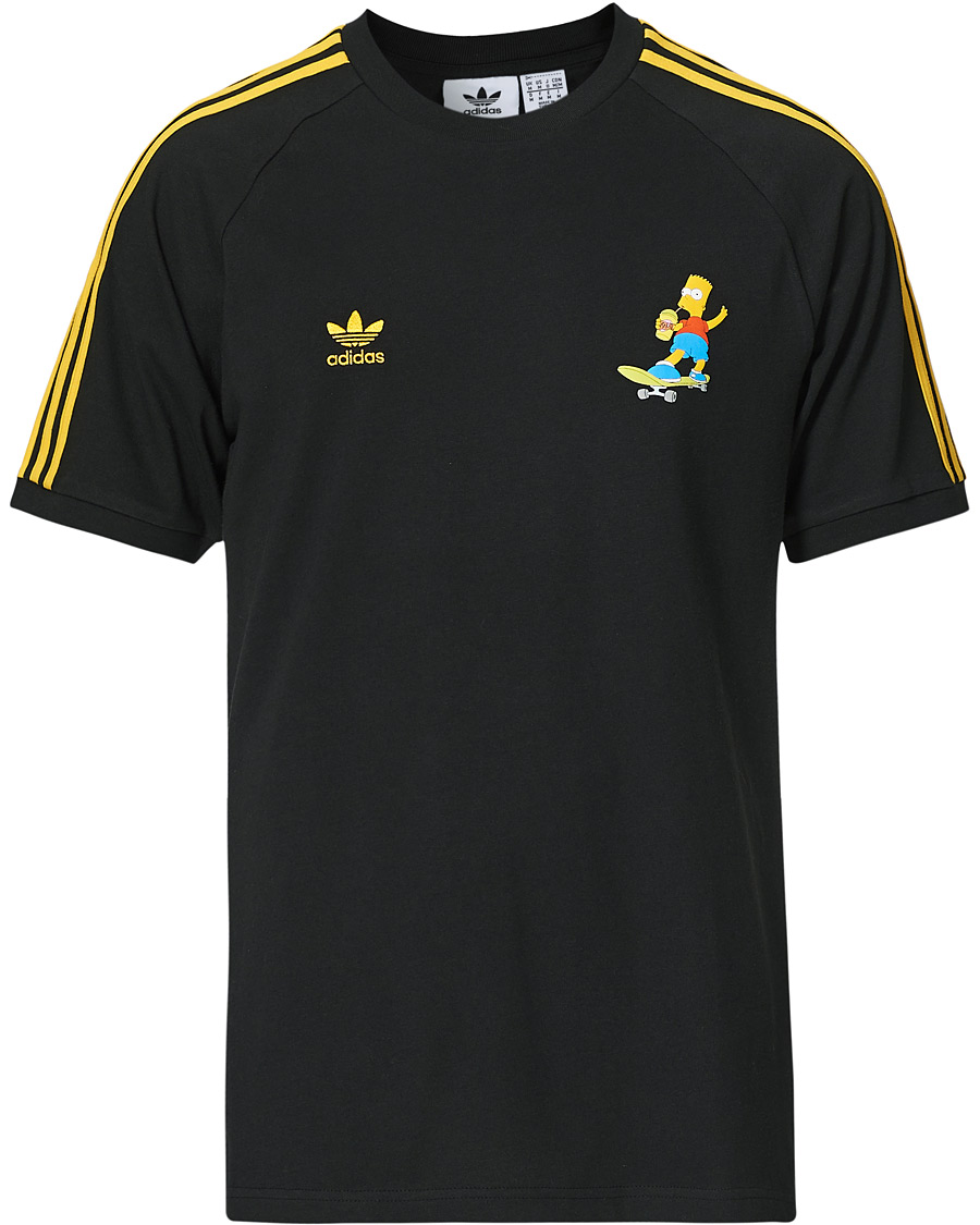 Herre | T-Shirts | adidas Originals | The Simpsons Crew Neck Tee Black