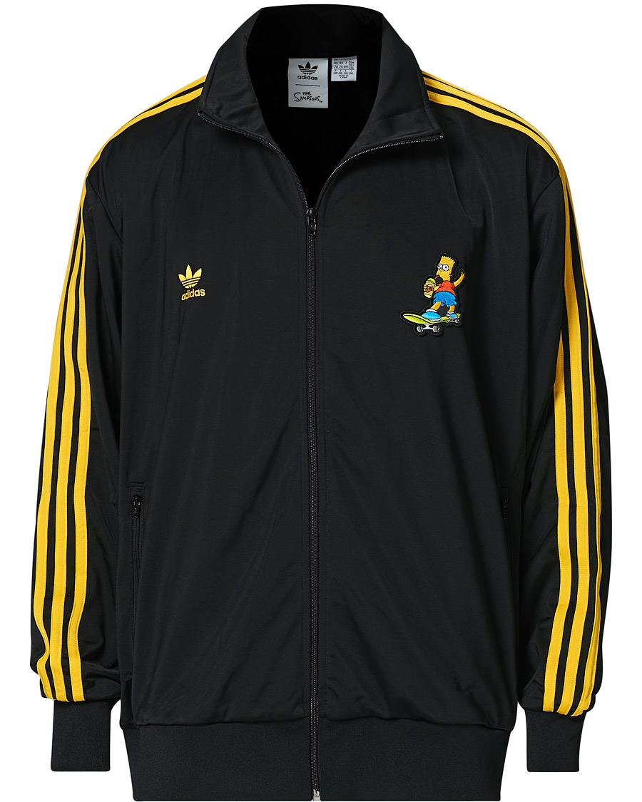 Herre | Gensere | adidas Originals | The Simpsons Full Zip Sweater Black