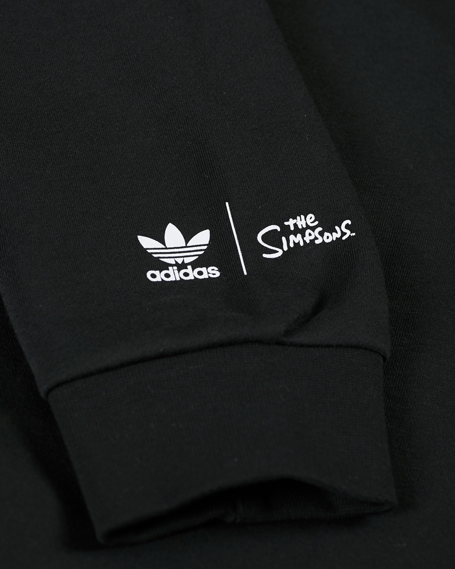 Herre | Gensere | adidas Originals | The Simpsons Hoodie Black