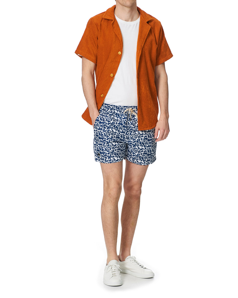 Herre | Badeshorts | OAS | Printed Swim Shorts Marrakech