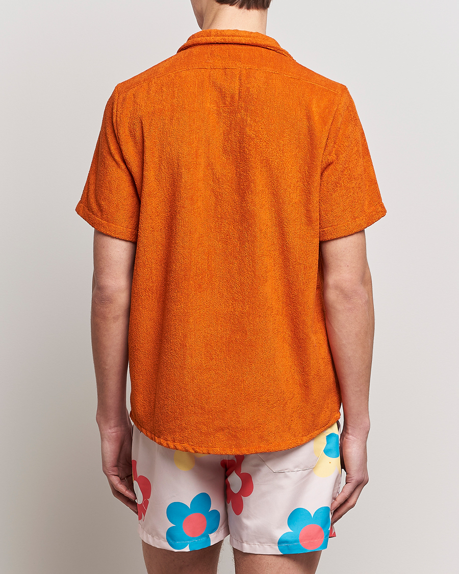 Herre | Skjorter | OAS | Terry Cuba Short Sleeve Shirt Terracotta