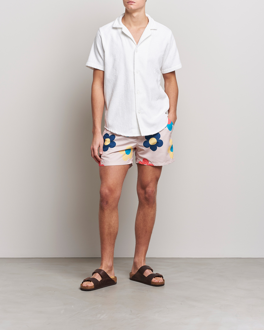 Herre | Skjorter | OAS | Terry Cuba Short Sleeve Shirt White