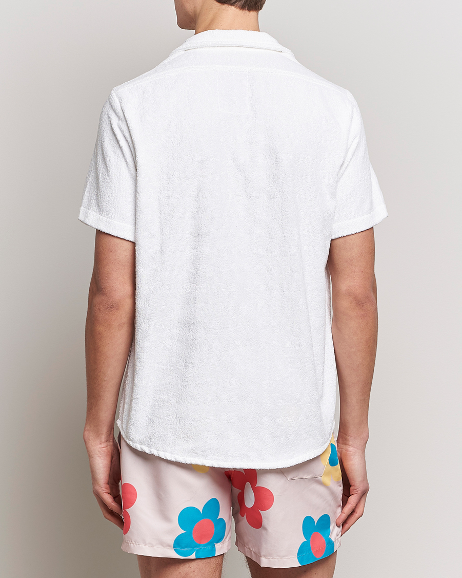 Herre | Skjorter | OAS | Terry Cuba Short Sleeve Shirt White