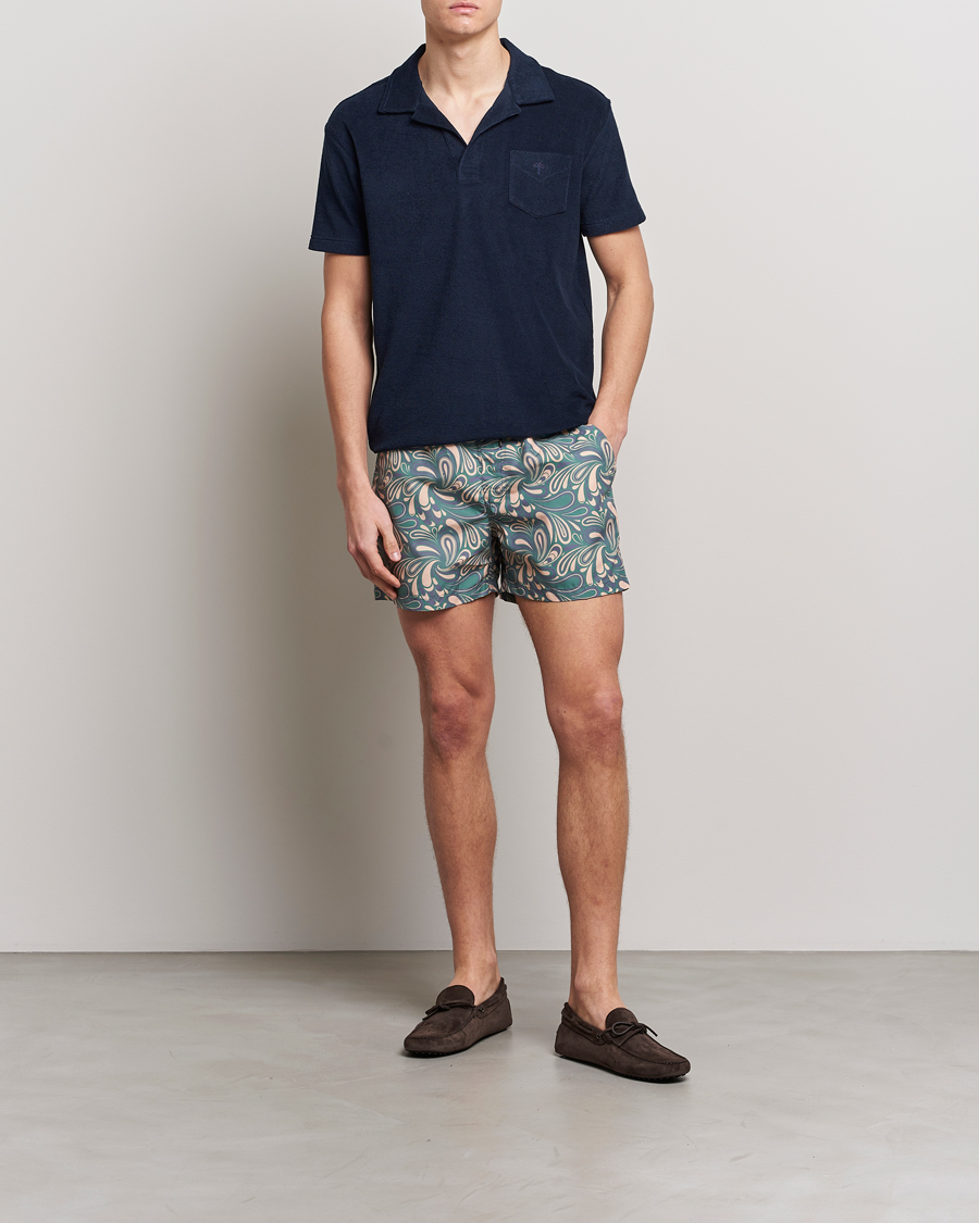 Herre | Pikéer | OAS | Short Sleeve Terry Polo Navy
