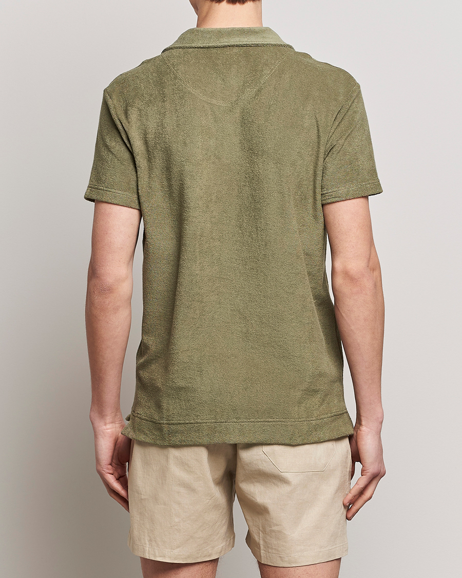 Herre | Pikéer | OAS | Short Sleeve Terry Polo Khaki