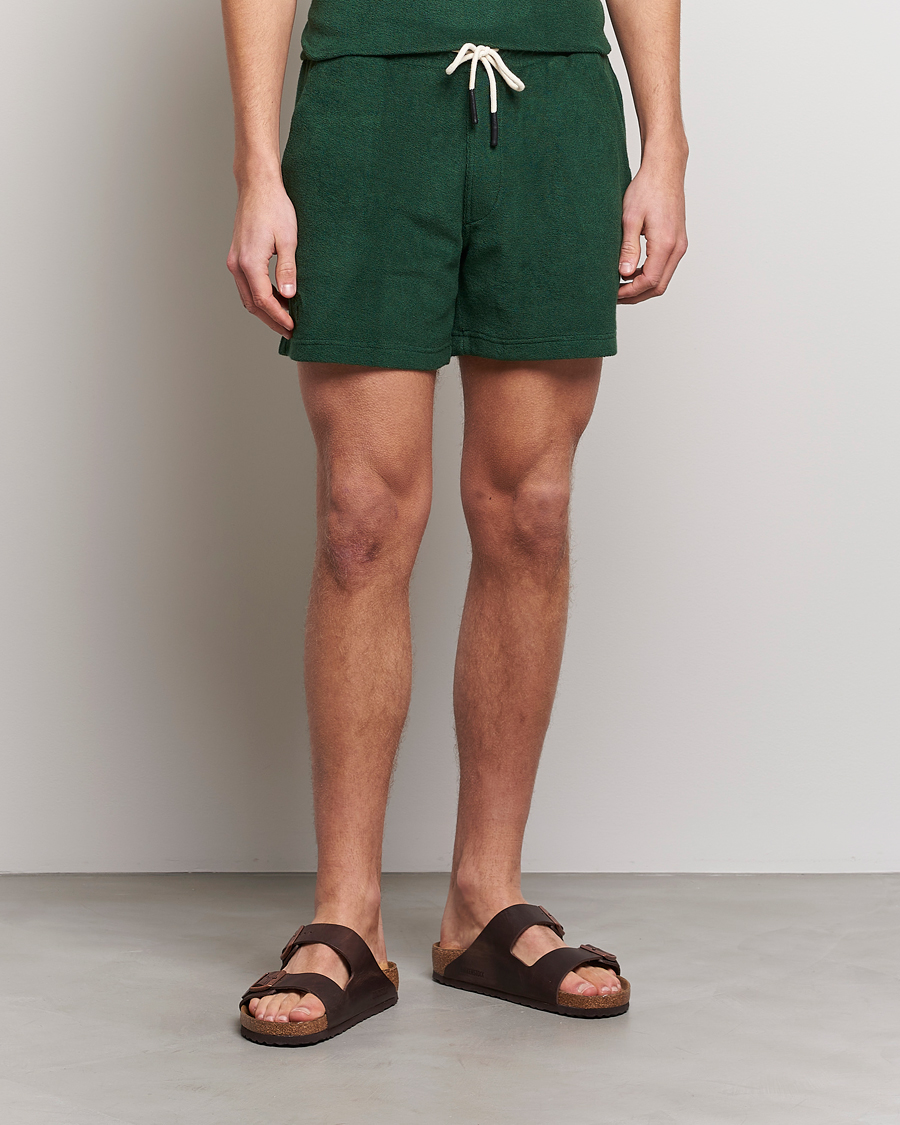Herre | Terry | OAS | Terry Shorts Green