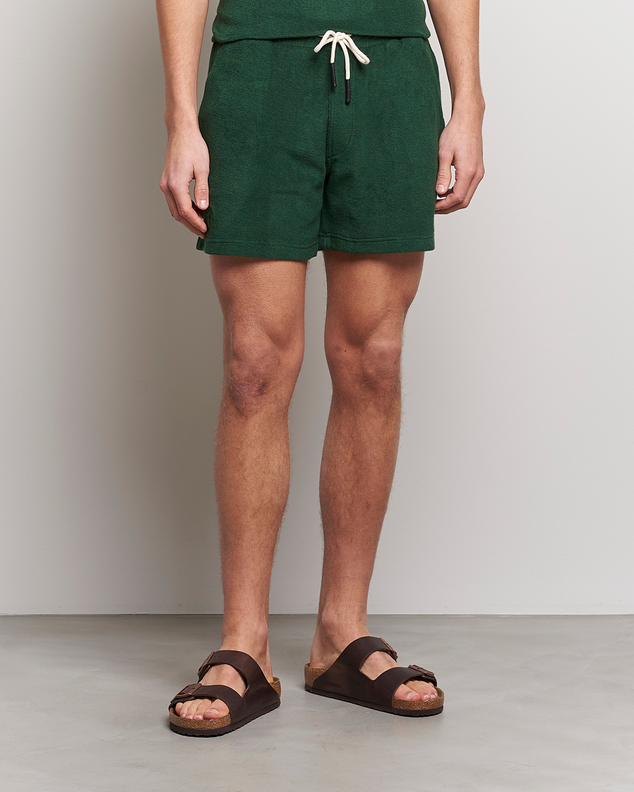 Herr | Mjukisshorts | OAS | Terry Shorts Green