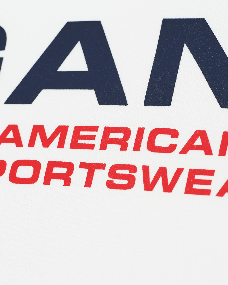 Herre | Gensere | GANT | Retro Shield Hoodie Eggshell