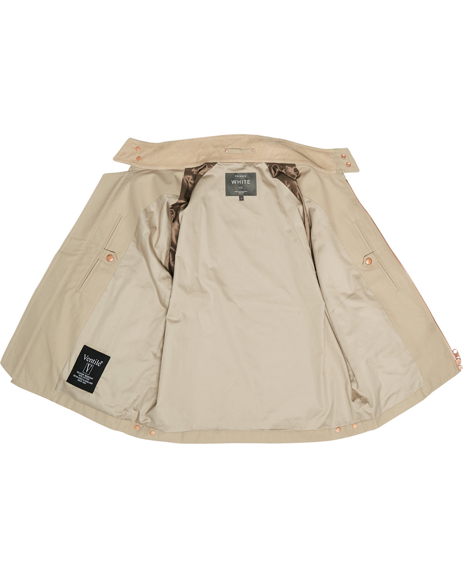 Herre | Jakker | Private White V.C. | Ventile Harrington Jacket Stone