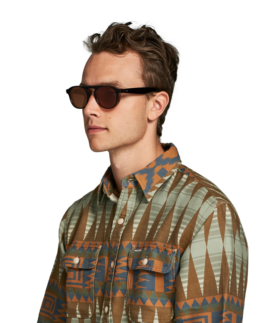 Herre | Garrett Leight Harding X Sunglasses Amaro/Hollywood Gradient | Garrett Leight | Harding X Sunglasses Amaro/Hollywood Gradient