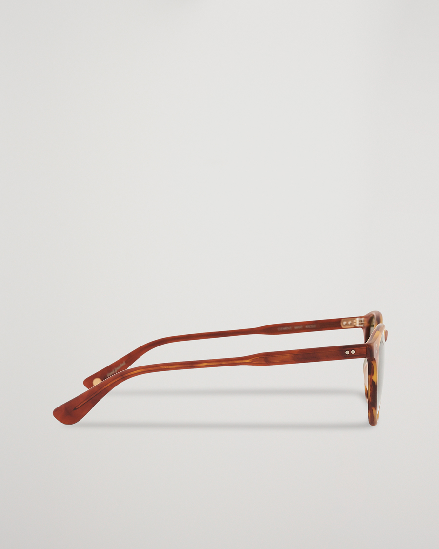 Herre | Garrett Leight Clement Sunglasses Matte Honey/Pure Green | Garrett Leight | Clement Sunglasses Matte Honey/Pure Green