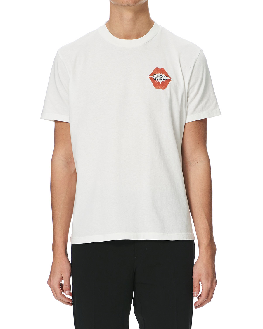 Herre | T-Shirts | Our Legacy | Printed Box T-Shirt White